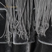 フラメンコ 衣装 マンサニージャ LOPEZ DE SANTOS ロペスデサントス Manzanilla ファルダ スカート ペチコート ベロア ボランテ フリル フレコ フリンジ 黒 ハイウエスト セット 高級感 ダンス パーティ 発表会 ブラック系 フランス製 ロングスカート ブラックドレス ベロア生地 豪華 フリンジ付き 踊り発表会 ファッションアイテム フォーマルコスチューム レディース