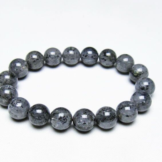 バイオタイトインクォーツ ブレスレット 12mm 一点物 メール便可 [M便 1/10] 111-48174