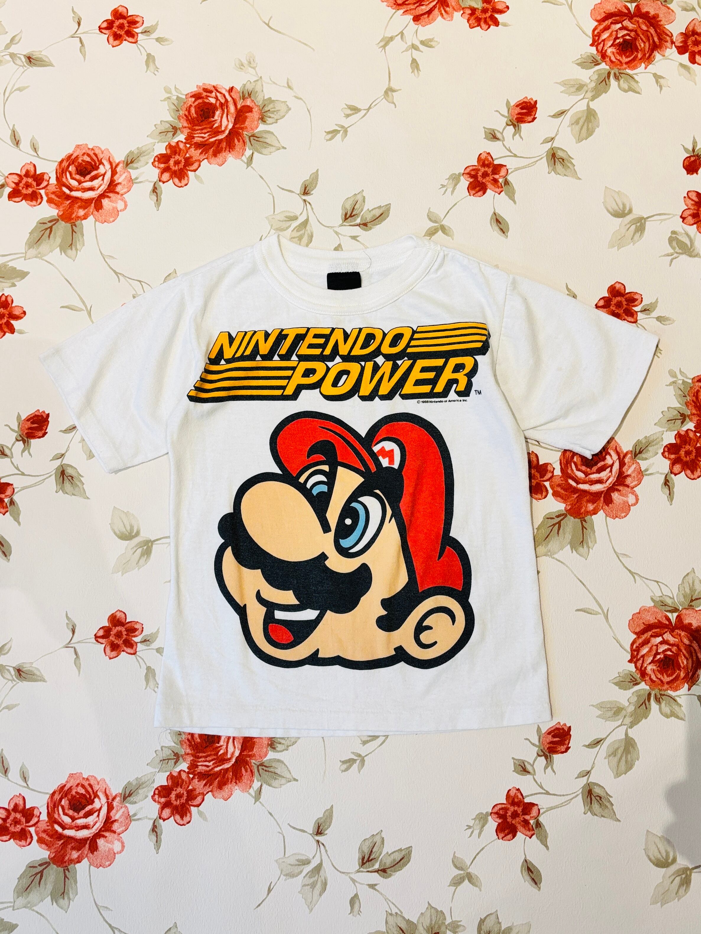 【kids vintage】 NINTENDO MARIO T-sh. about 6y