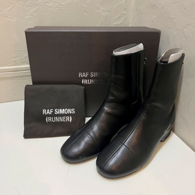 RAF SIMONS ラフシモンズ RUNNER ランナー 20AW 2001 HIGH Black ブラック ブーツ【代官山04】