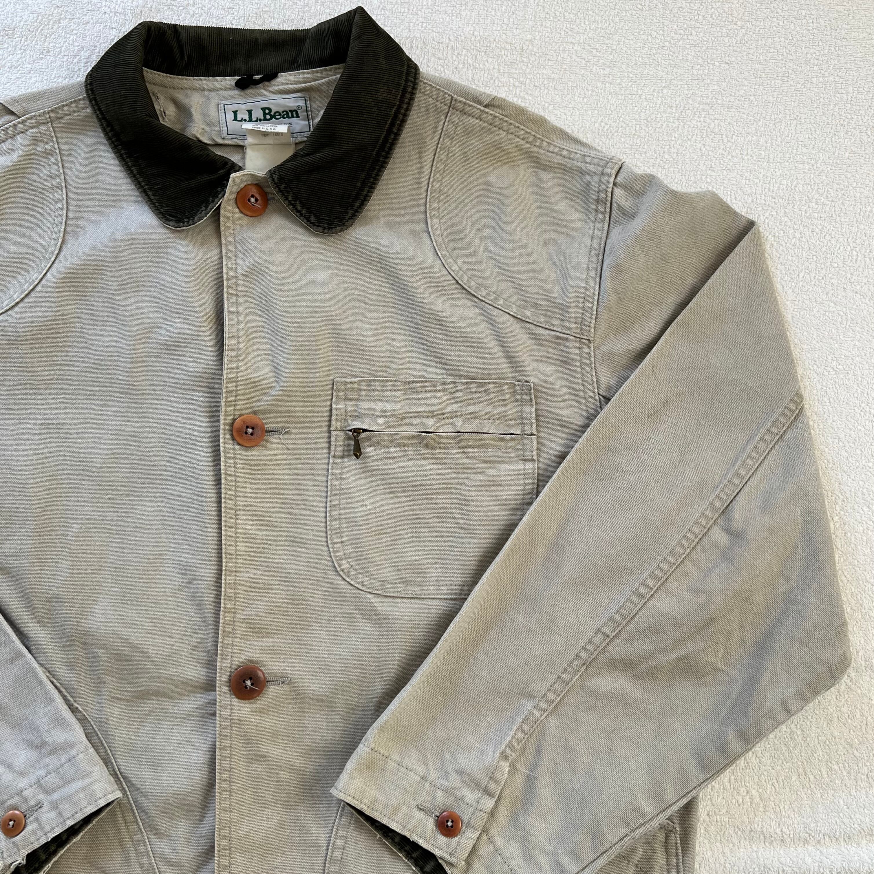 ハンティングジャケット フィールドコート 古着 Mサイズ ヴィンテージ アウター L.L.Bean エルエルビーン USA製 ハンティングジャケットフィールド