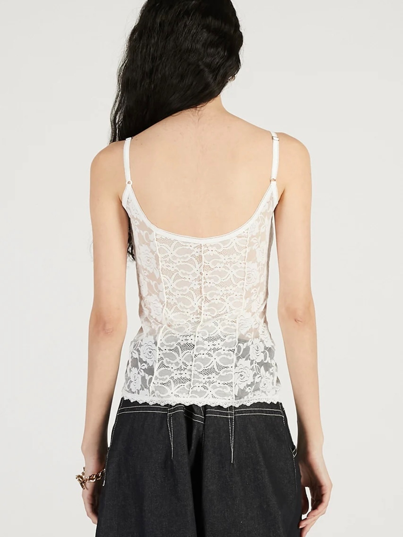 【先行予約】PRANK PROJECT プランクプロジェクト / Cup-in Lace Camisole - 4