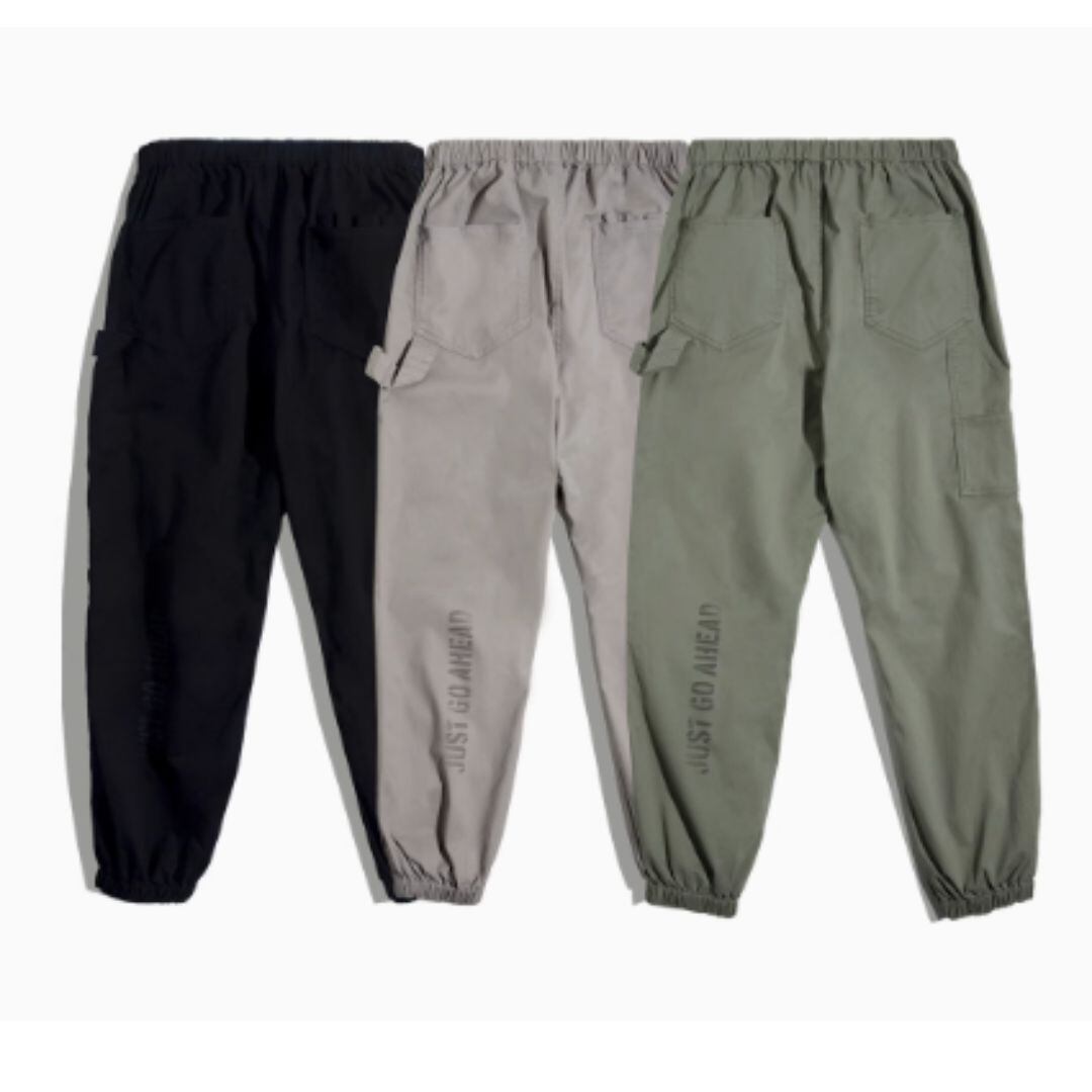 サイドポケット付きジョガーパンツ A18158