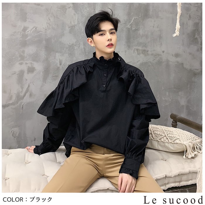 Le sucood】【お支払い確認後20日以内発送】 ボリュームフリルスタンド