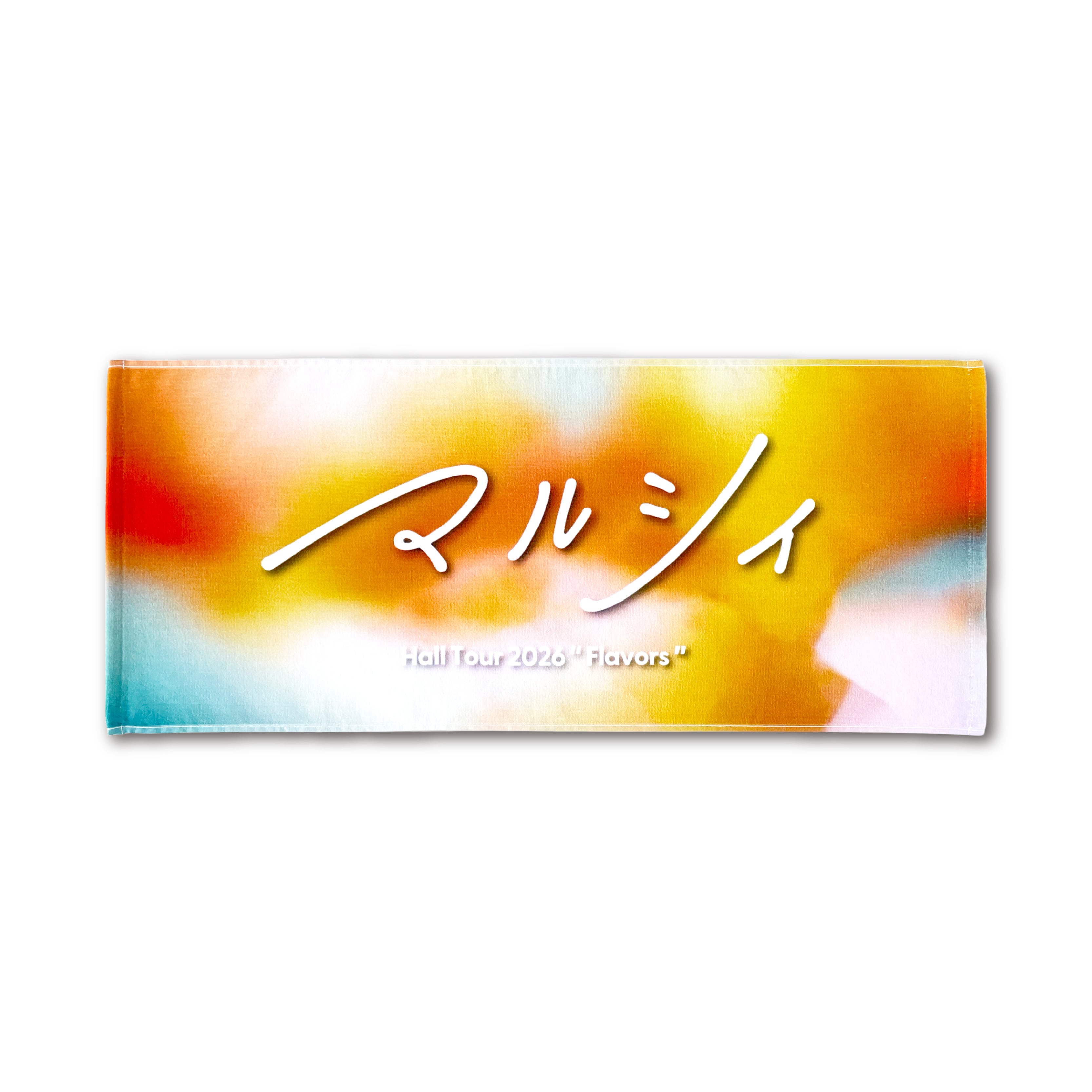 Flavors” カラーフェイスタオル | Marcy Official Goods