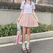 ✞ チェック柄プリーツスカート Aライン ショート ✞ゴスロリ SM ミリ 甘ロリ クラロリ 和ロリ エレガント 黒ロリ 姫ロリ 華ロリ BB-BB3479842