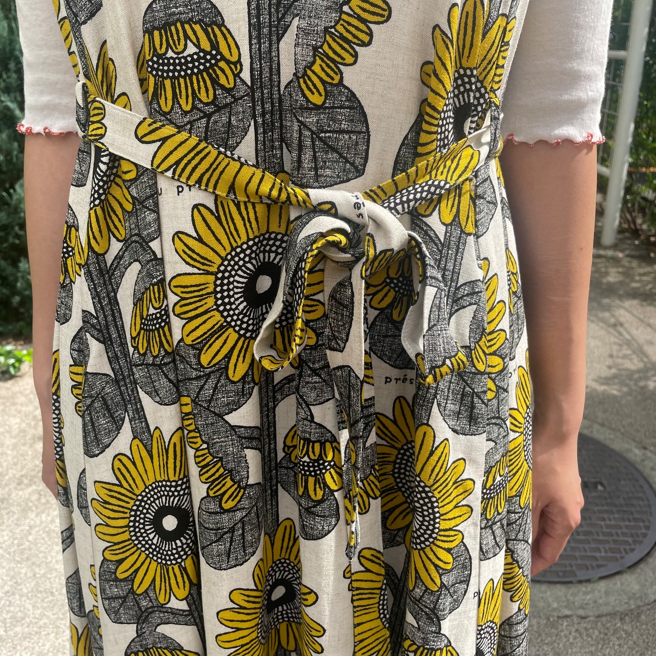 peu pres / ひまわりプリント ワンピース | CocoRyne アトリエ部 