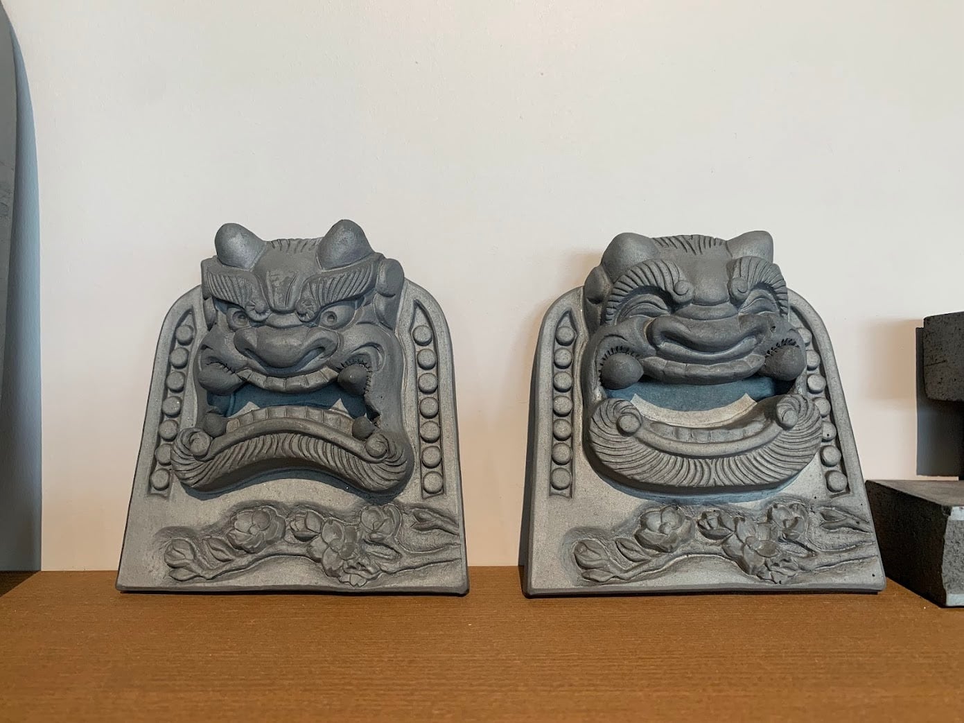 鬼瓦 2個セット 三州鬼瓦工芸品 火の鳥ミニ鬼瓦セット - 愛知県高浜市｜ふるさと
