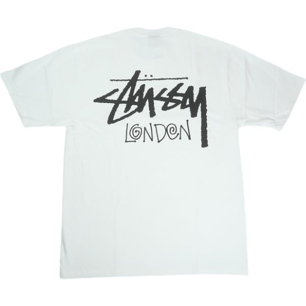Size【XL】 STUSSY ステューシー 25SS STOCK LONDON TEE WHITE