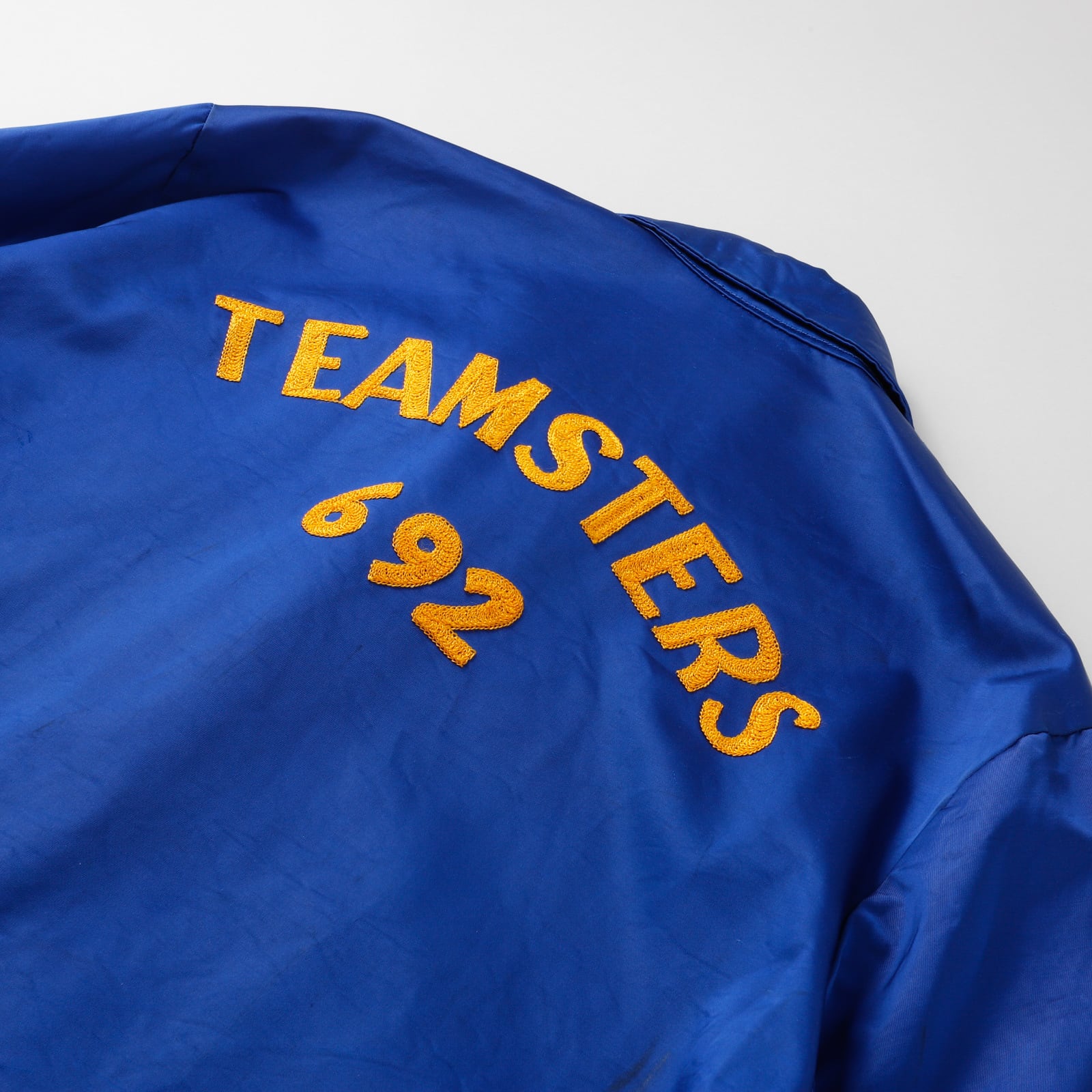 極美品】50s special vintage jacket satin fabric blouson made in