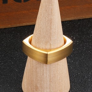 Plain Face Square Ring / プレーン フェイス スクエア リング