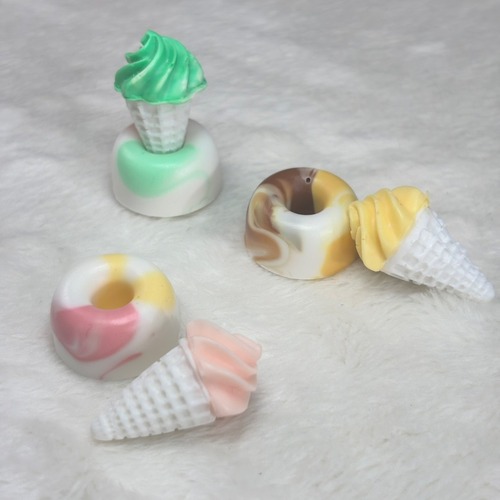 【大粒】ソフトドーナッツ　マットホイップ【6粒】