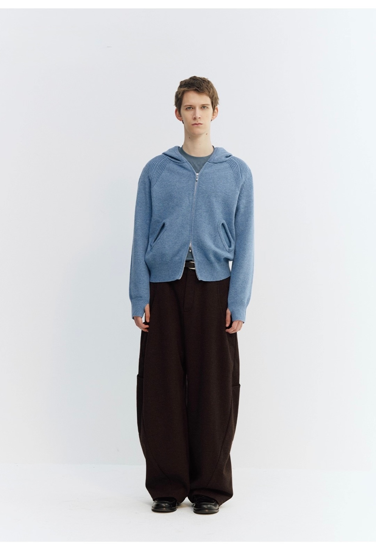 NORYBRAND Wool Blend Soft Trousers