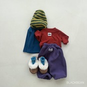 ブラックビーン / blackbean / ミルキーTシャツ / 韓国子供服 / キッズ / 26winter〖取寄〗*ベビーS~XL*
