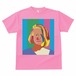 女性のTシャツ