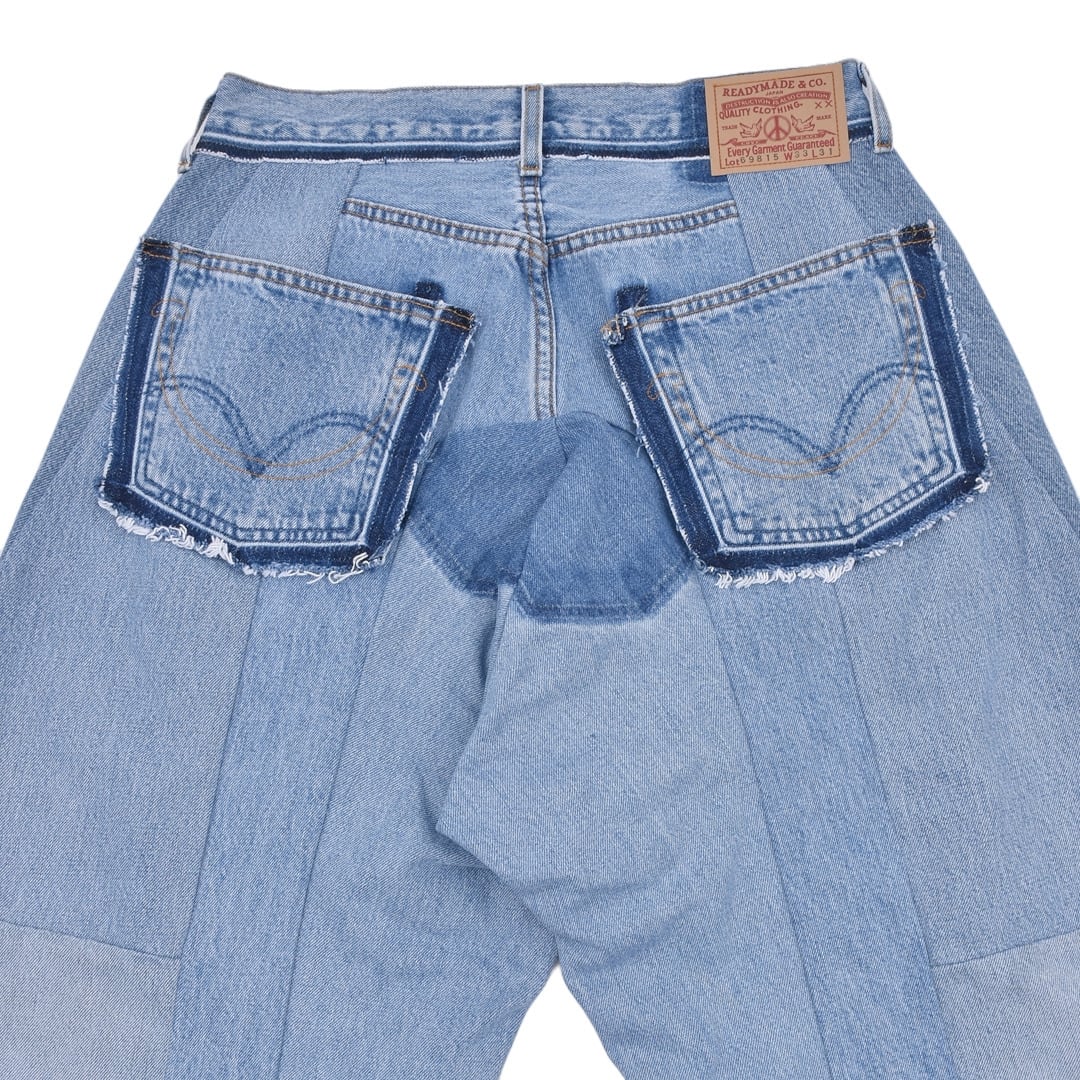 READYMADE】RE-CO-BL-00-00-242/DENIM WIDE/(BLUE) | AYIN