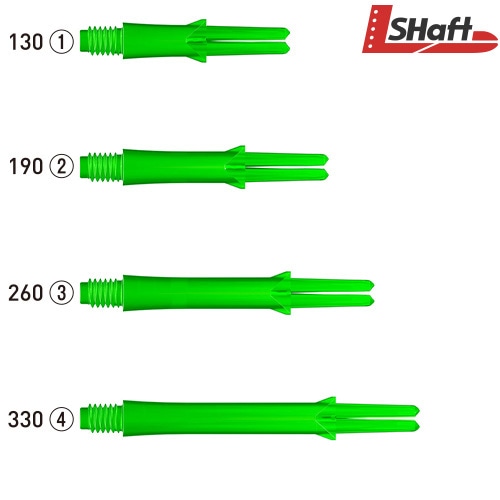 L-SHaft Lock Straight [Green]