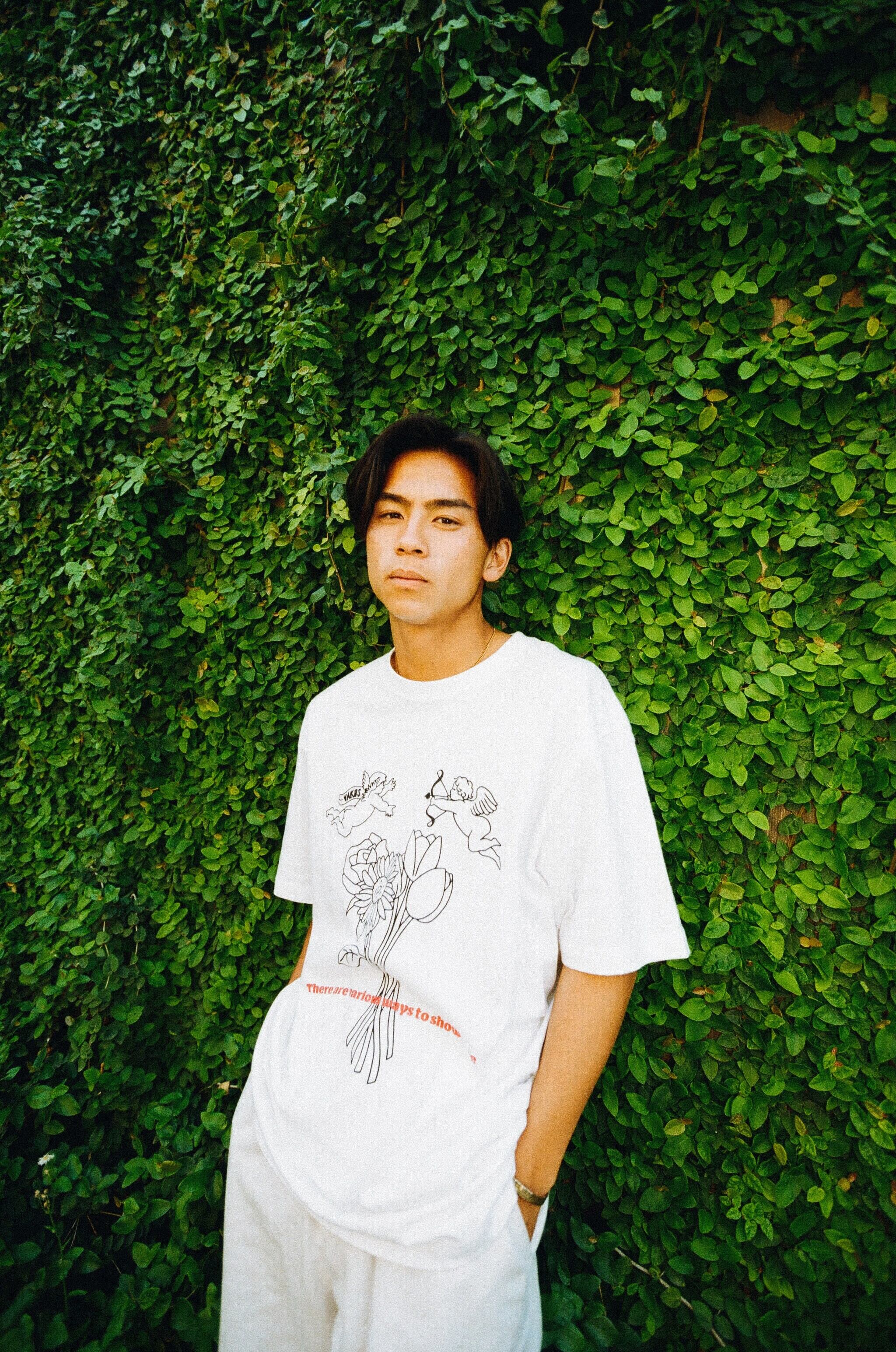 【予約商品】 Flower TEE/White