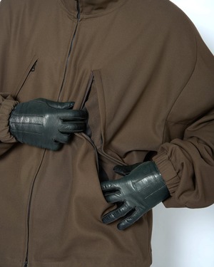 ROTOL "Cotton Serge Ventilated Blouson 〔BROWN〕"