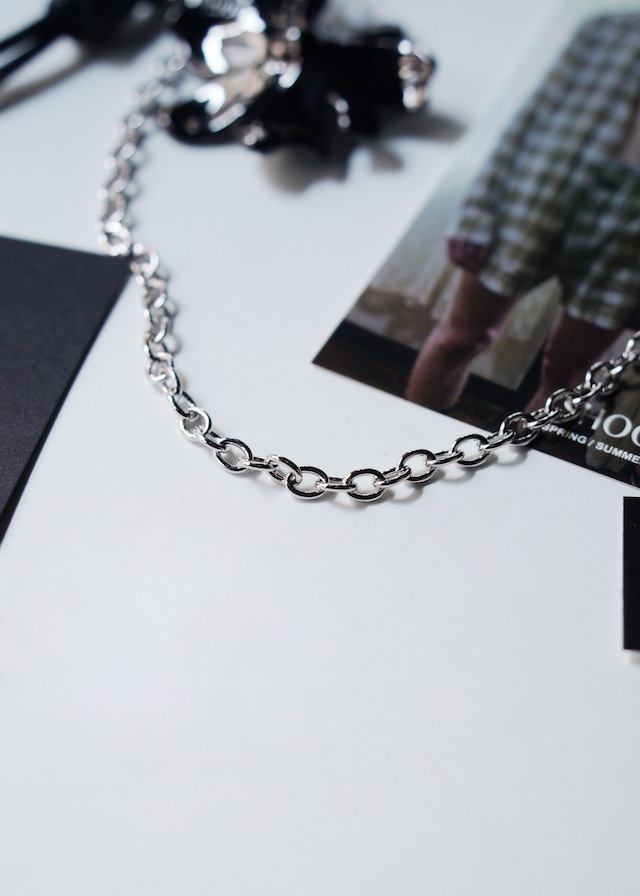 SHOOP 26SS black lily wallet chain