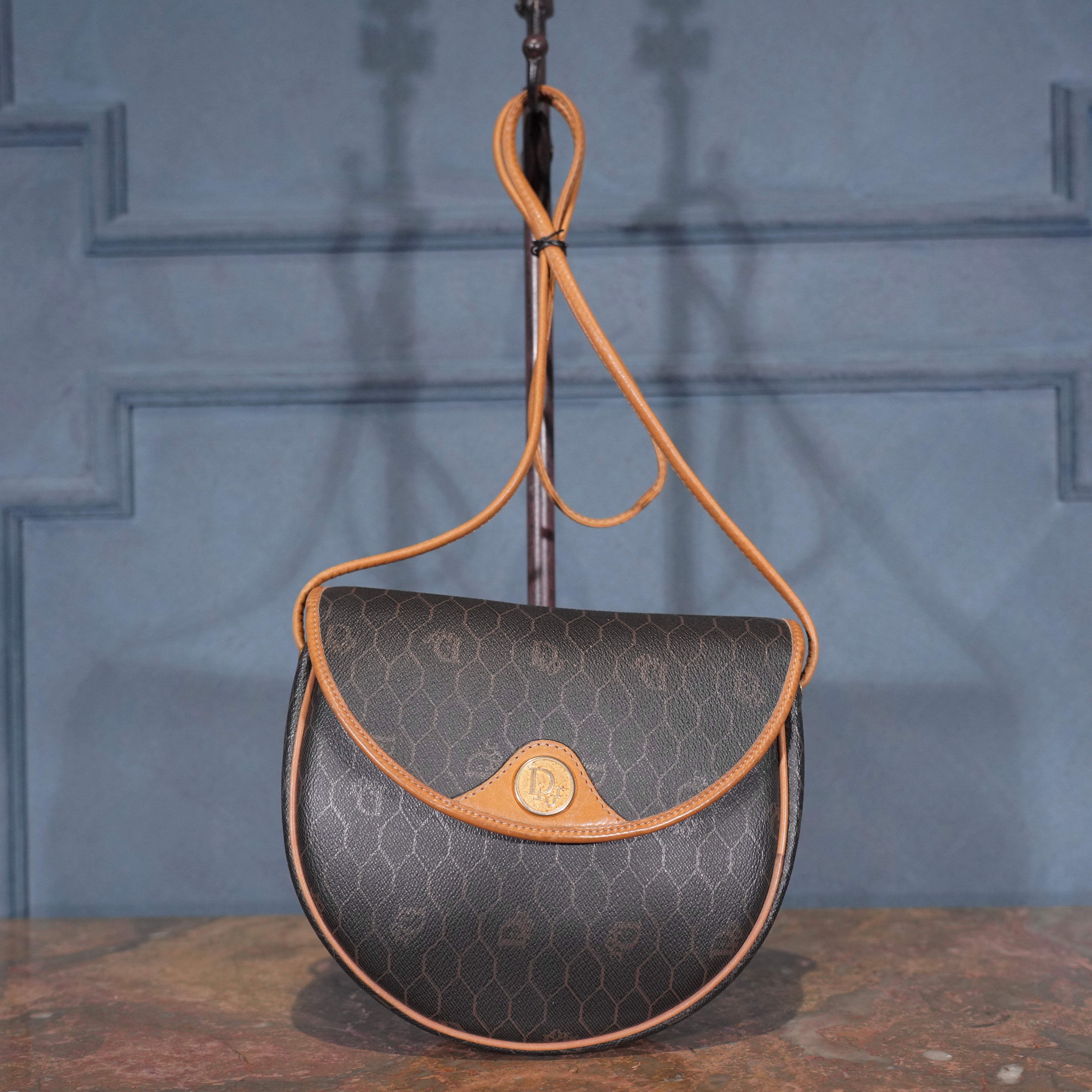 70s Euro vintage ショルダーバッグ 70s LEATHER SATCHEL BAG