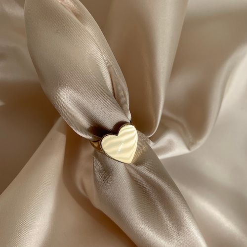 【14K-MS008】【Mr.Saturday Original】14K gold heart ring