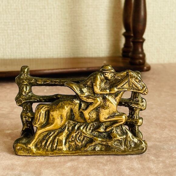 フランス ライティング トールペイントのボックス ブロカント [h028