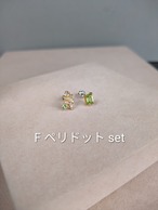 konoha ダブル ピアス　(両耳用)