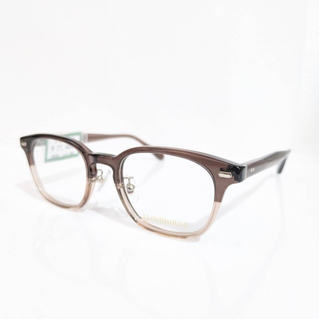 【LLOYDHOUSE】ウエリントンセルフレーム　ブラウン・ベージュ