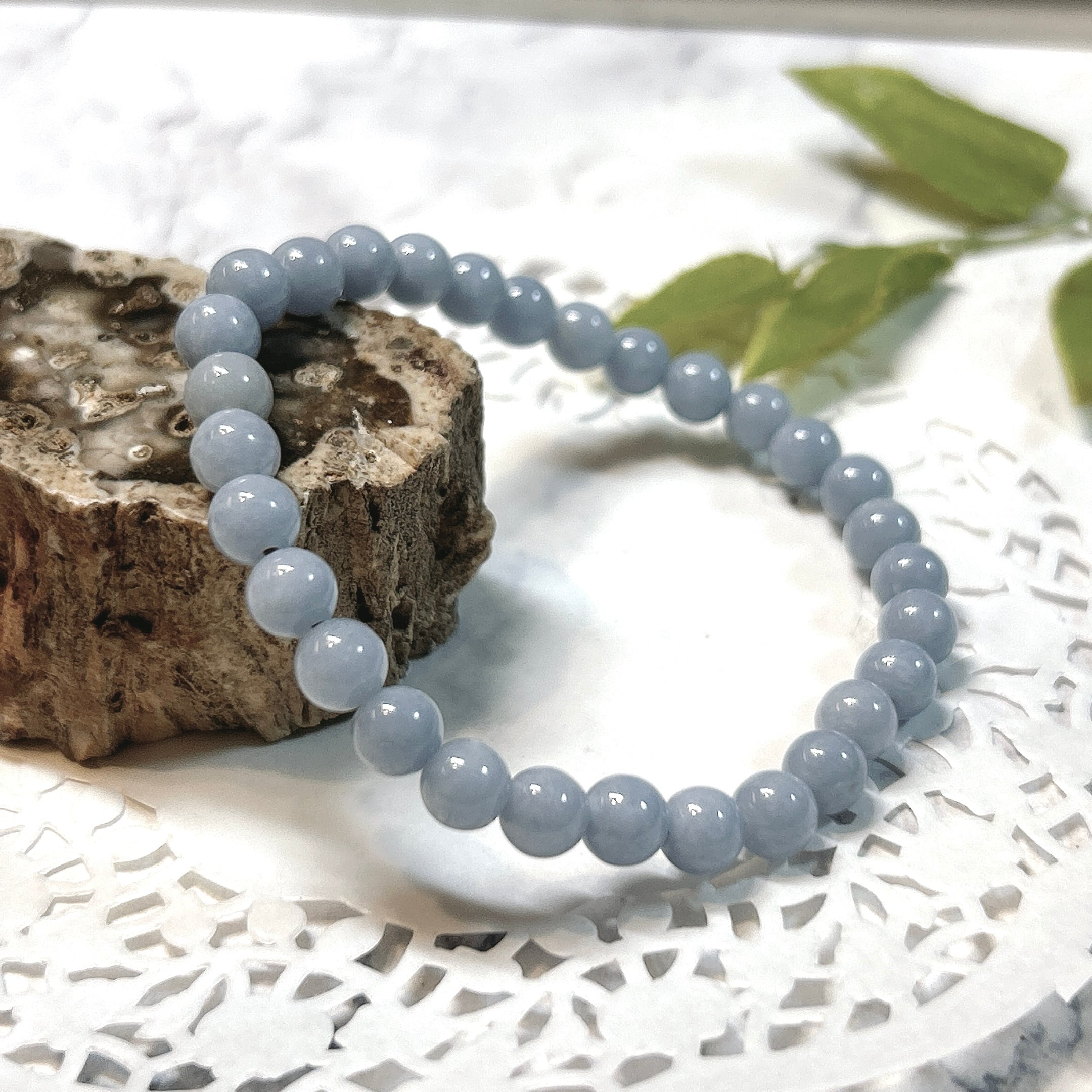 クリスタル天然石 ブレスレット 約17cm 10㎜ アイスクリスタル ブレスレット ヒマラヤ産 ニルヴァーナクォーツ