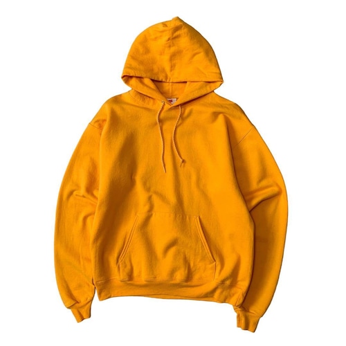 “00s Hanes” yellow hoodie