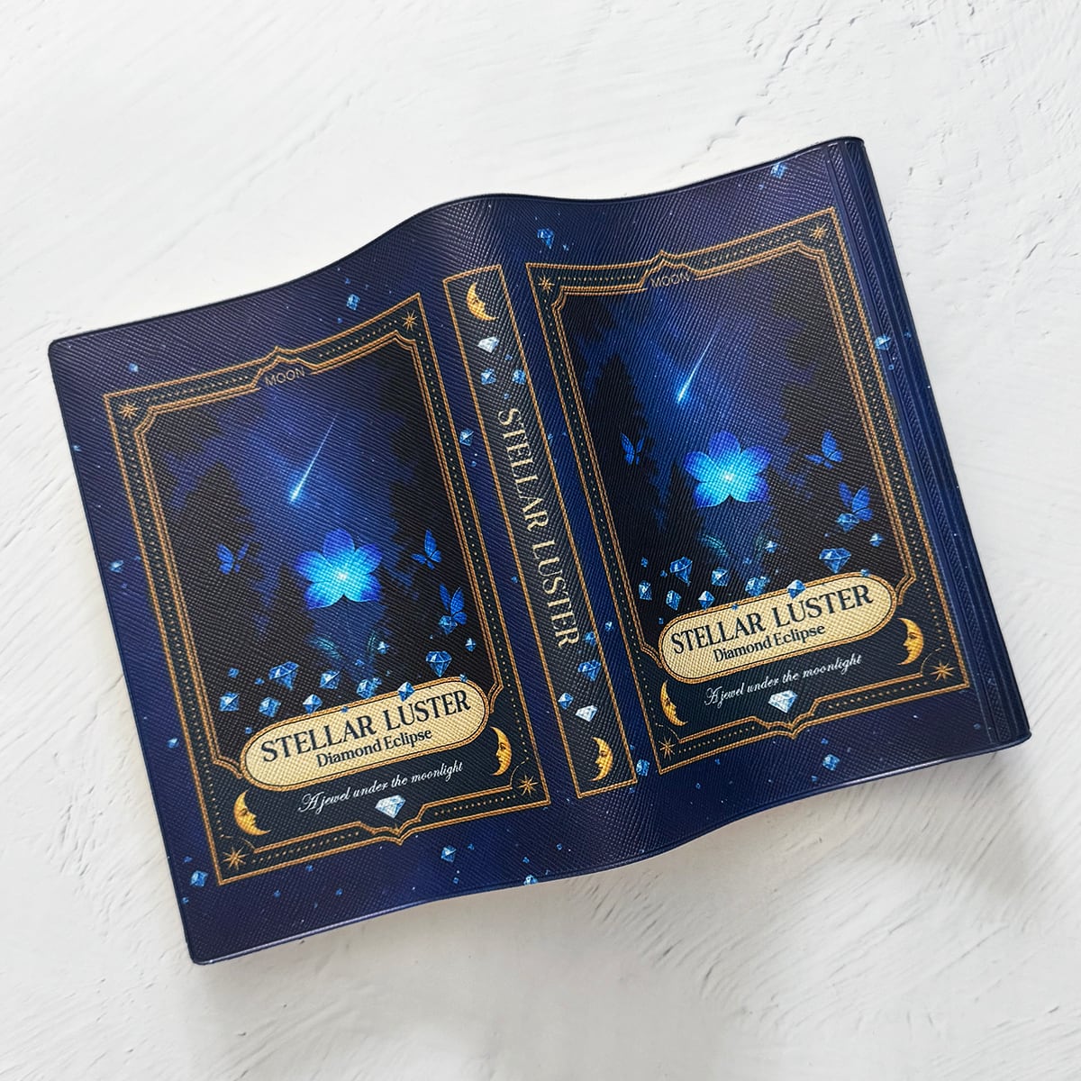 ブックカバー・手帳カバー】星空香水瓶 ブックカバー・手帳カバーA6