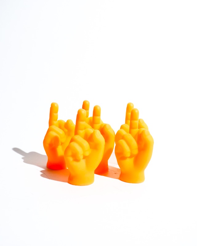 Miniature finger puppet