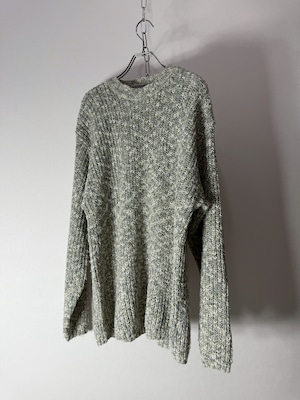 90’s Cotton Blend Marled Knit