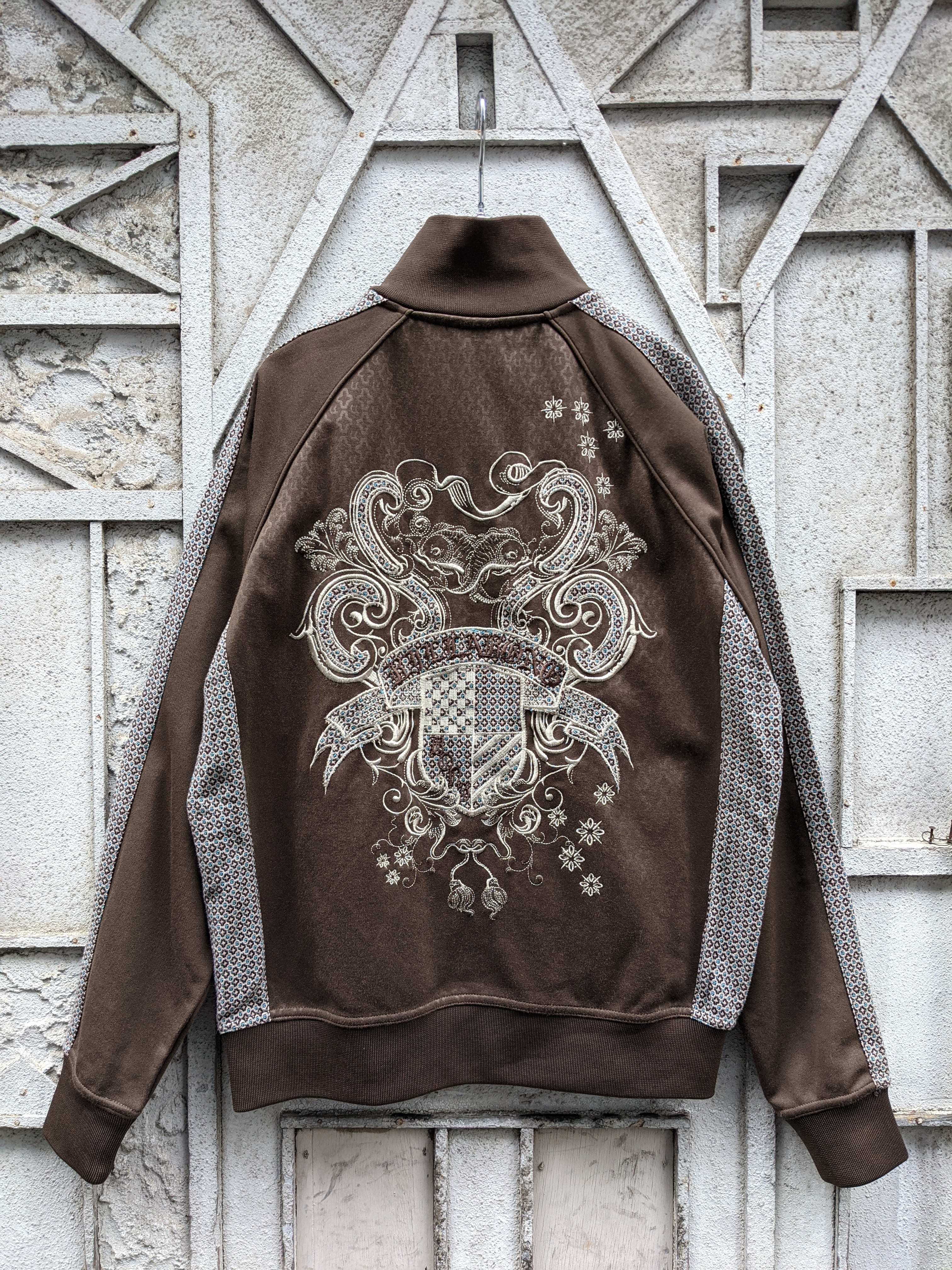 "BILLABONG" embroidery track jacket