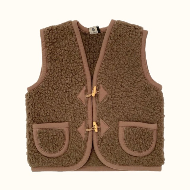 《 予約商品 》COLD BREAKER (ALWERO) / Alpen Vest Junior / Brown