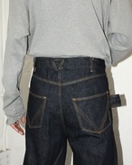 2020SS BOTTEGA VENETA Fly-Front Low-Rise Denim Pants ITALY製