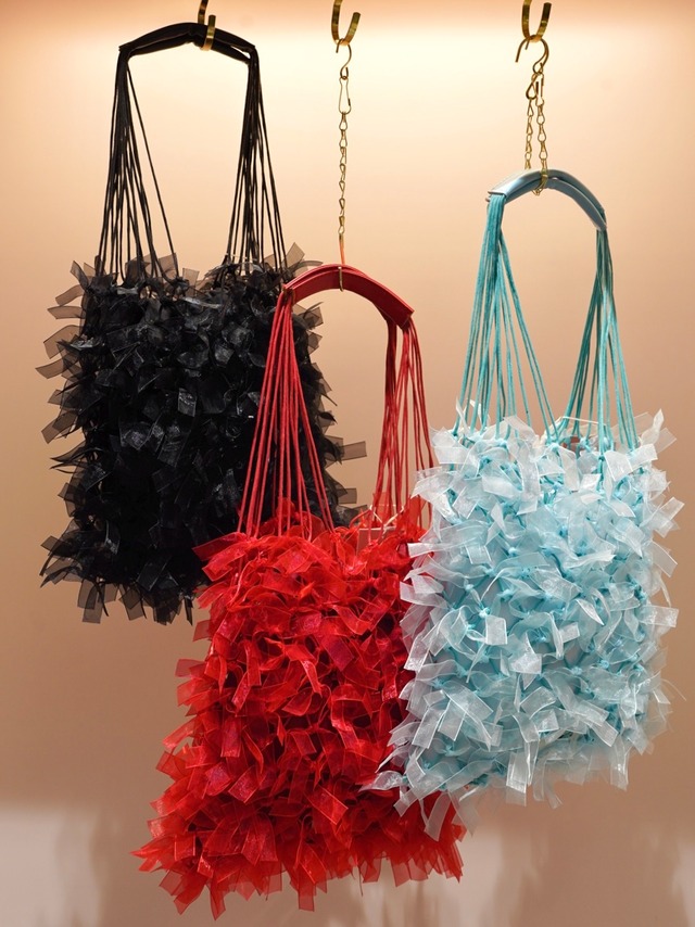 Casselini(キャセリーニ) “Tulle Ribbon Bag"