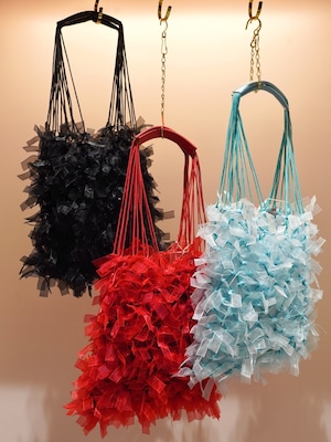 Casselini(キャセリーニ) “Tulle Ribbon Bag"
