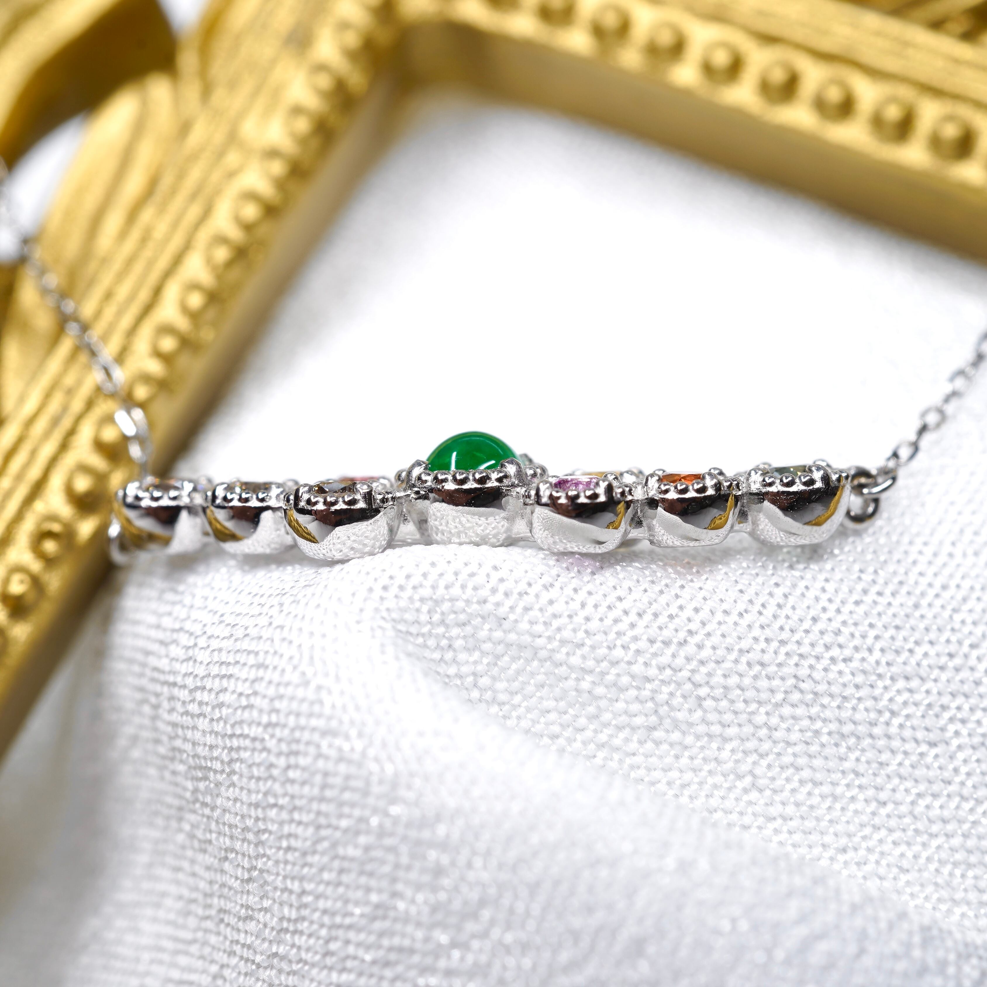 258500予定《Party》エメラルド・マルチサファイア・ダイヤモンド