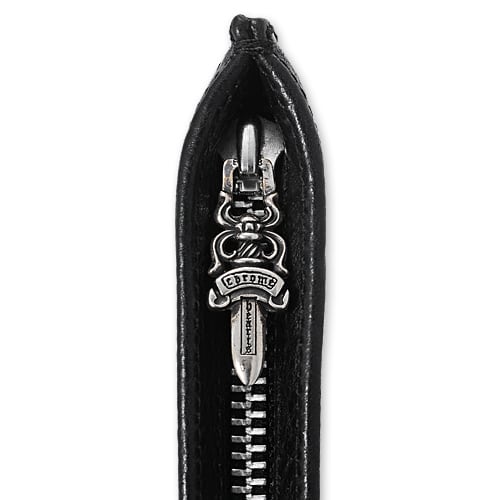 CHROME HEARTS クロムハーツ Wallet ウォレット 財布 レザー】ジッパー