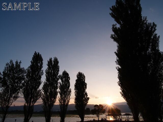 湖西　夕景　JPEG
