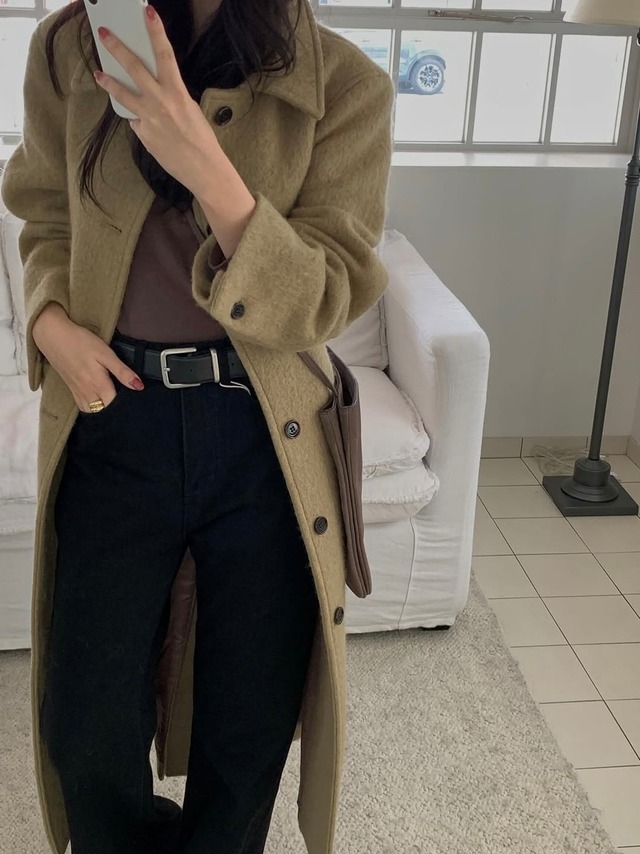 (予約) miel / Stanley coat 2color