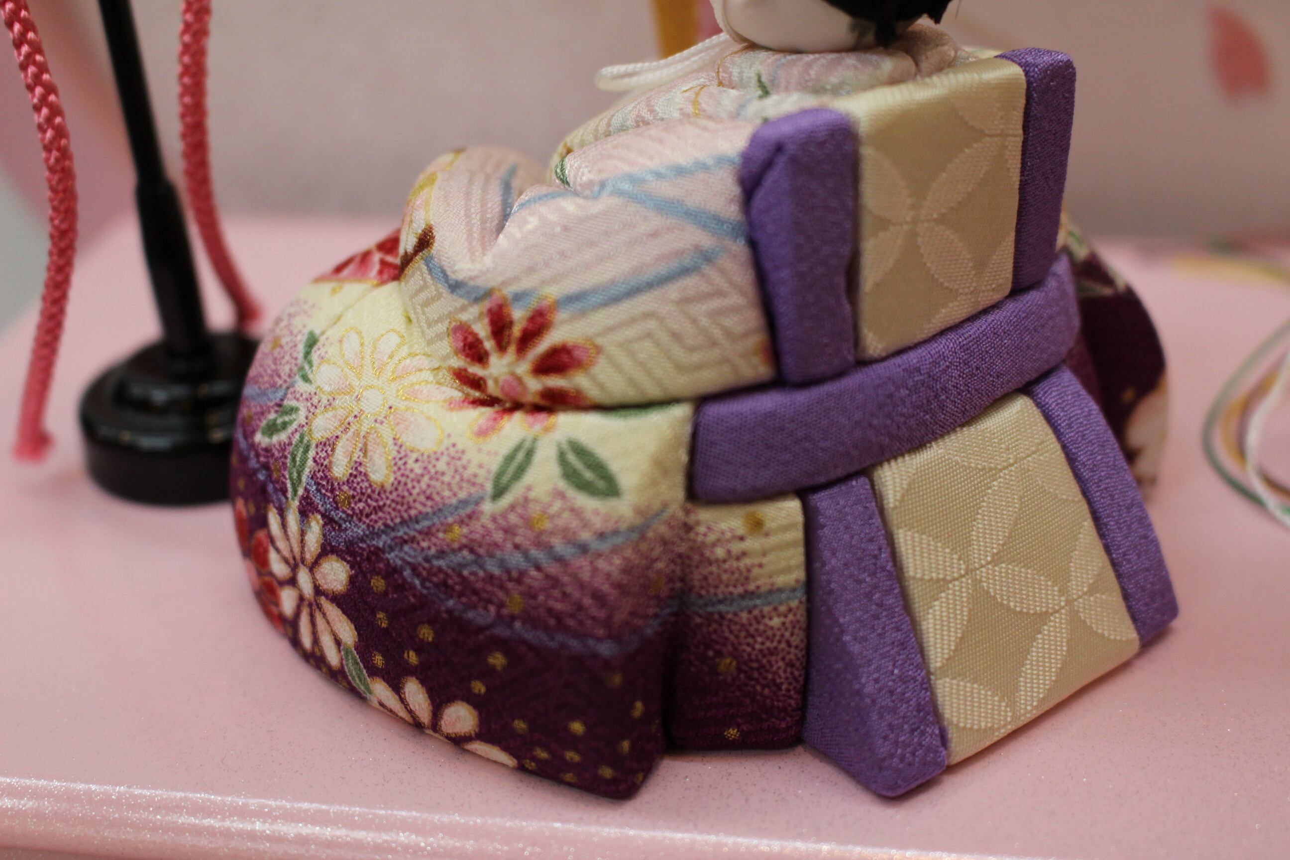 木目込人形　✦豆親王飾りセット✦ 雛人形 親王飾り】縫nui /木目込み親王飾りセット