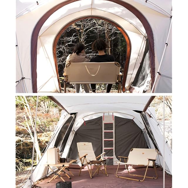 S'more(スモア) chummy bench チャミーベンチ アウトドアチェア 木調
