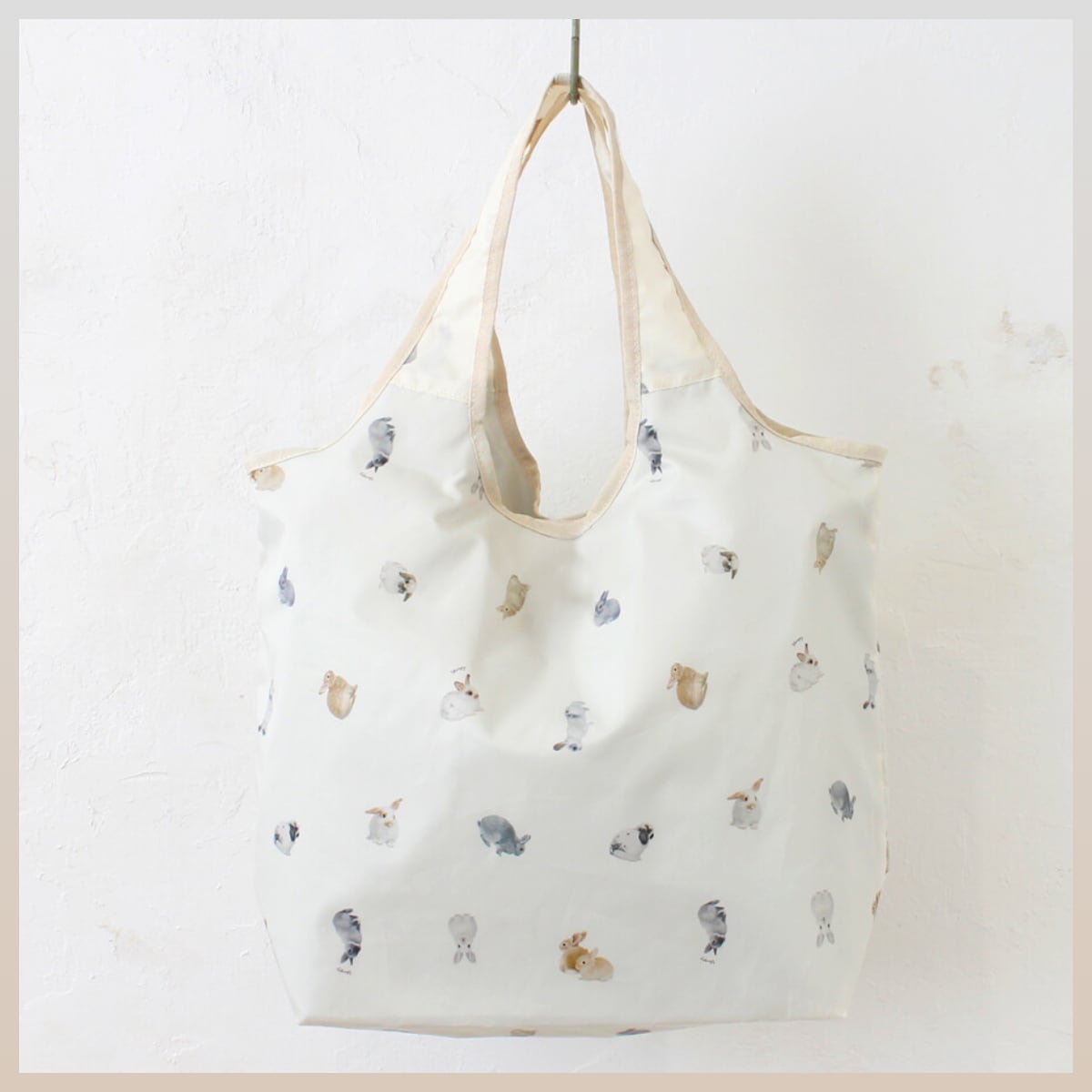 BONNE NUIT 保冷保温コンパクトエコバッグ うさぎ