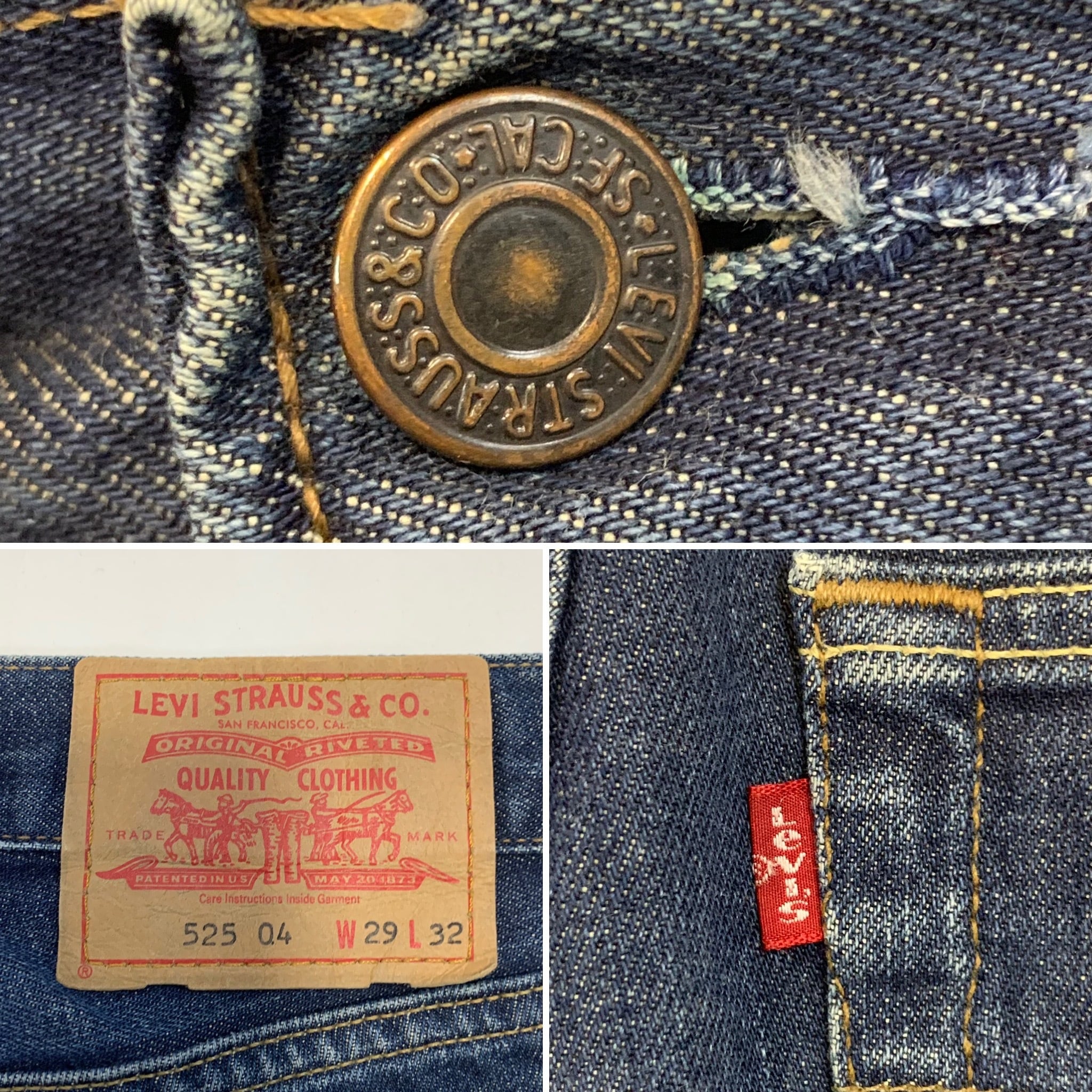 7828 ユーロ リーバイス 525 デニムパンツ ブーツカット W29 7828 ユーロ リーバイス 525 デニムパンツ ブーツカット W29