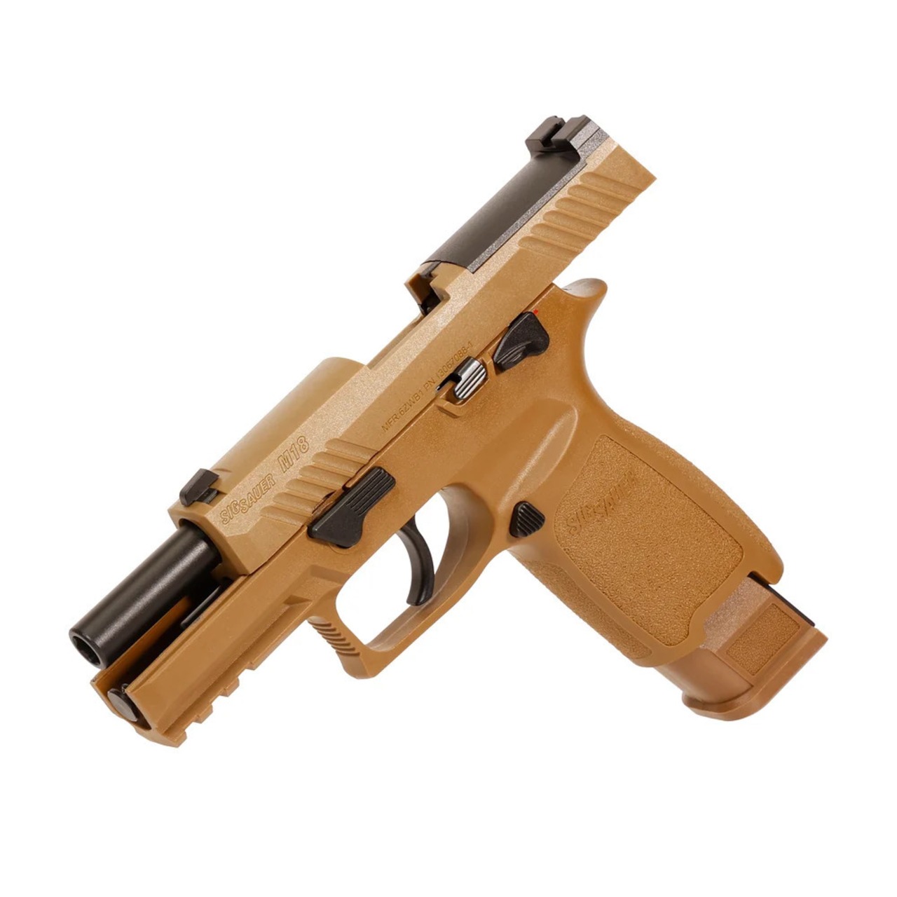(発売日未定) 【新商品予約】 SIG SAUER ProForce M18 CO2 GBB CO2ガスガン TAN