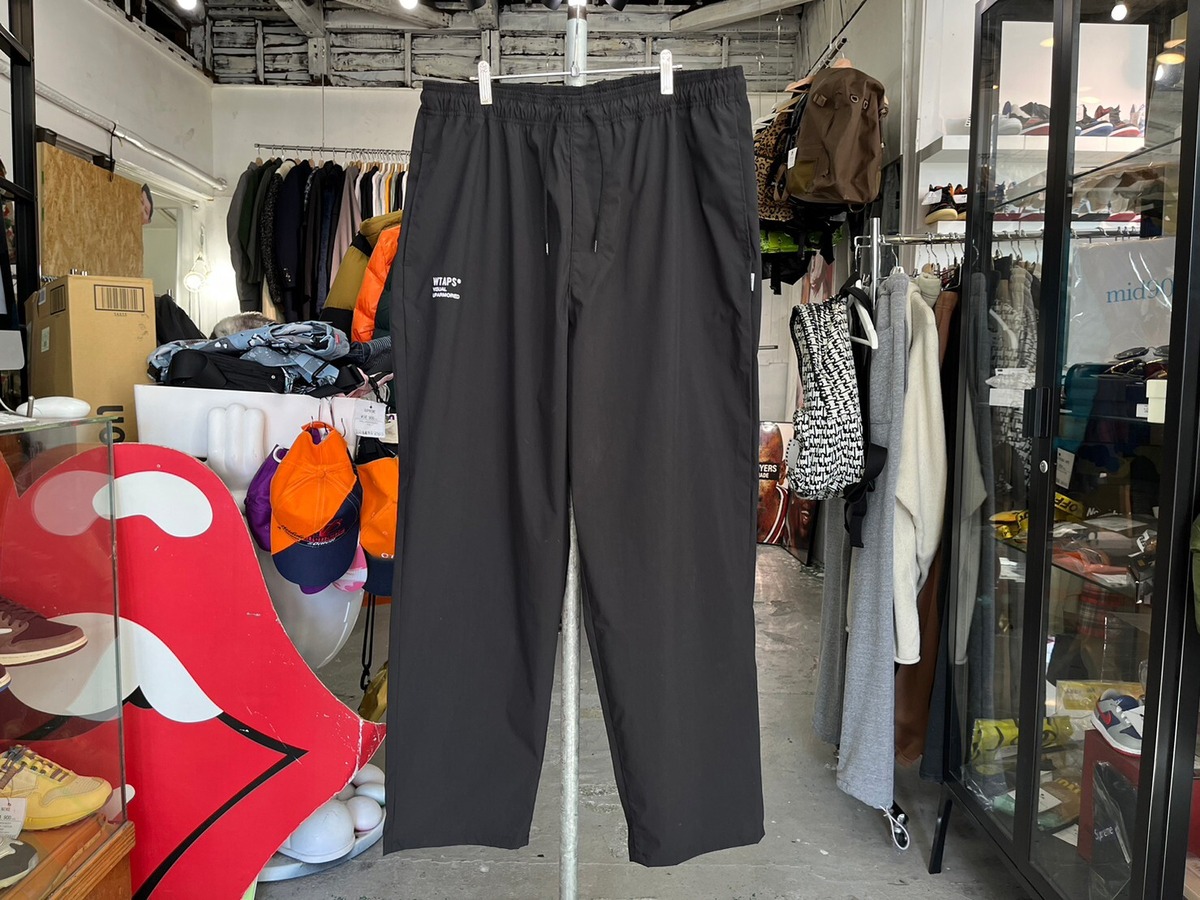 WTAPS SEAGULL 02 TROUSERS POLY WEATHER FORTLESS PANT BLACK 04 