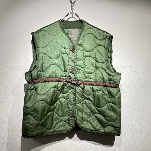 remake U.S.army quilting liner vest (LARGE) "H"